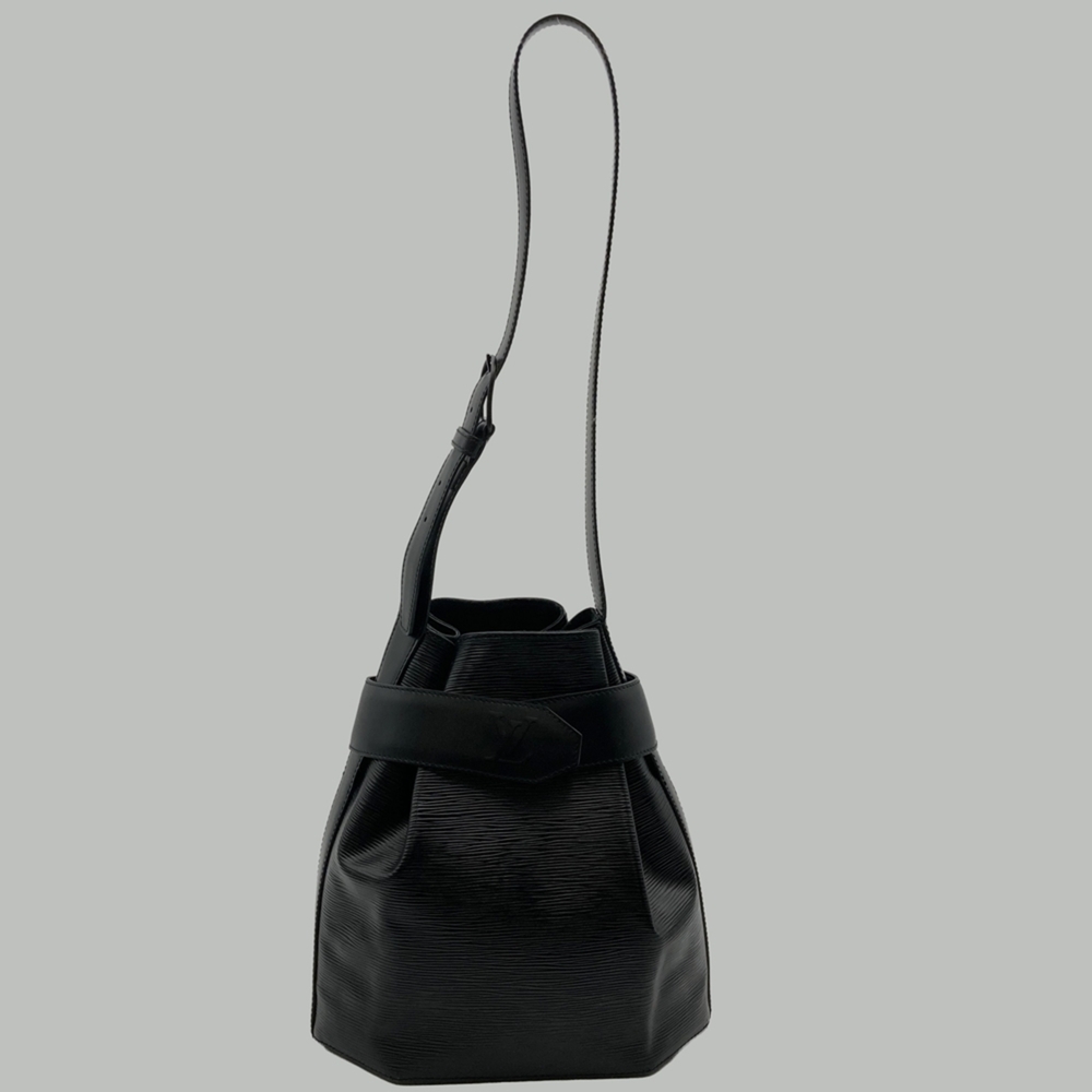 LOUIS VUITTON M80157 Epi Sac Depaule PM Shoulder Bag Leather Black Women's